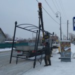 В Тобольске началась замена автобусных остановок  