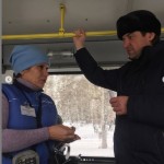 Максим Афанасьев без предупреждения прокатился на городских автобусах