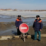 В Тобольске закрыли ледовую переправу через Иртыш 