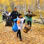Участники "Чистых игр" очистили от мусора Панин бугор. Фото