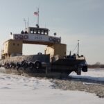 В Тобольске закрылась паромная переправа через Иртыш 