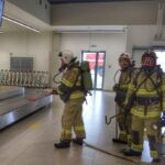 В аэропорту Ремезов потушили условный пожар 